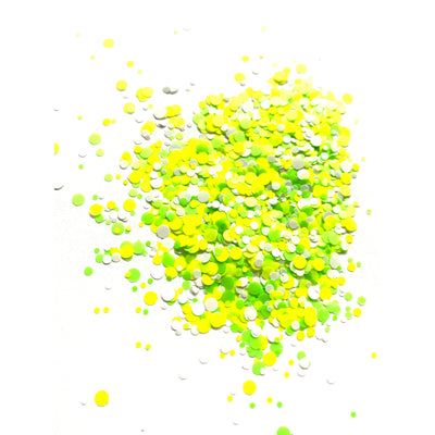 Neon Lime Cooler Chunky Glitter Mix