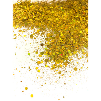 Golden Daisy Chunky Glitter Mix
