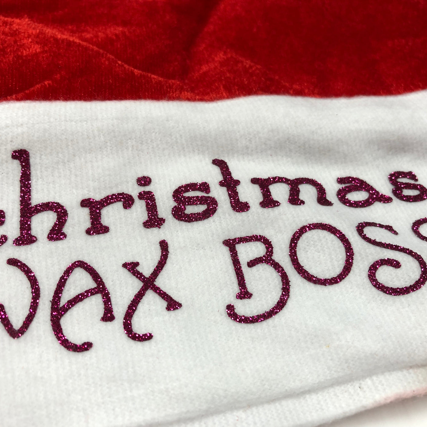 Christmas Wax Boss Red Santa Hat