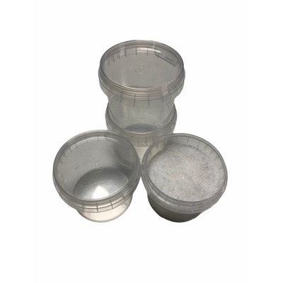 120ml Round Tamper Evident Sizzler Granule Containers with Lids