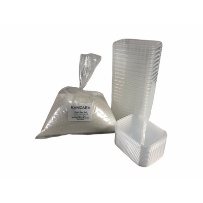 Sizzler Salts & Packaging - Combo Offer - 2.5kg & 25 Rectangular Tubs