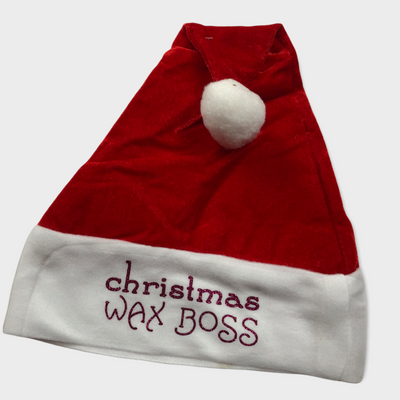 Christmas Wax Boss Red Santa Hat