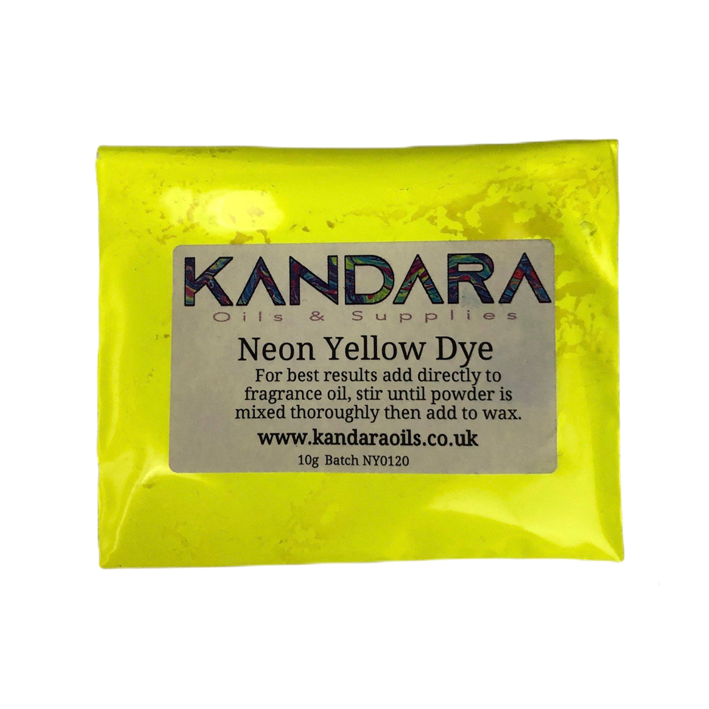 Neon Yellow Pigment Dye